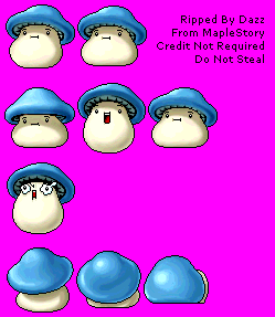 MapleStory - Blue Mushroom