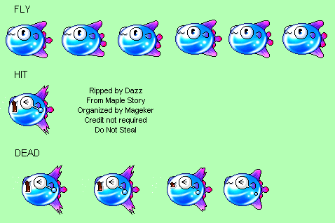 MapleStory - Bubblefish