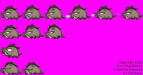 MapleStory - Wild Boar