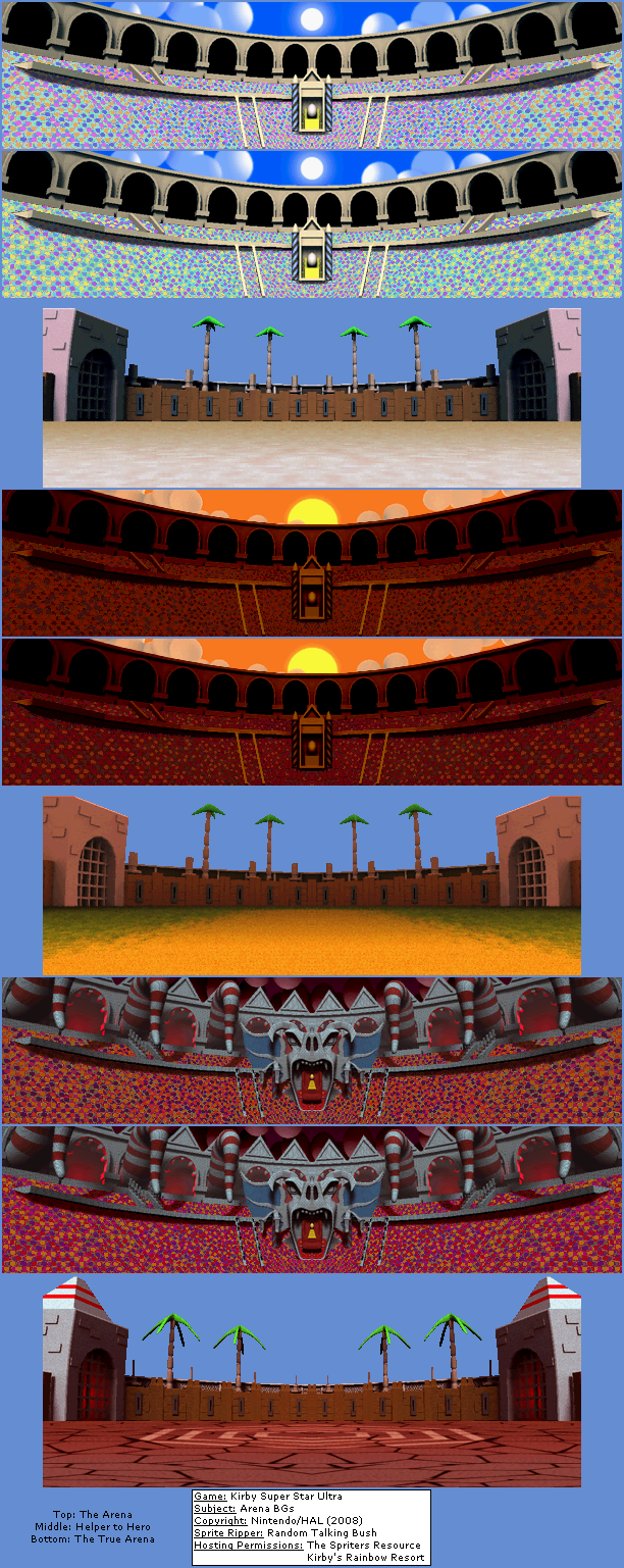 Arena Backgrounds