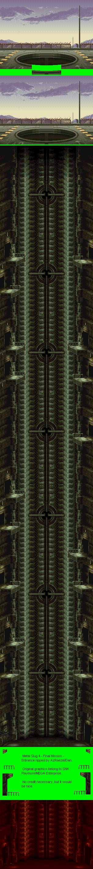 Metal Slug 4 - Mission 6-1, 6-2 (Entrance)