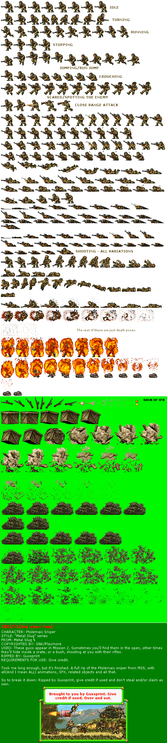 Metal Slug 5 - Ptolemaic Sniper