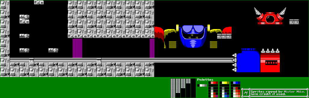 Mega Man 3 - Wily Stage 6