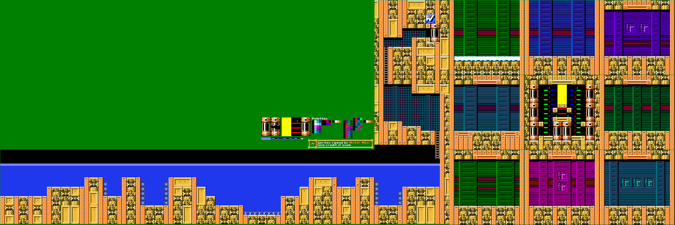 Mega Man 6 - Wily Stage 3