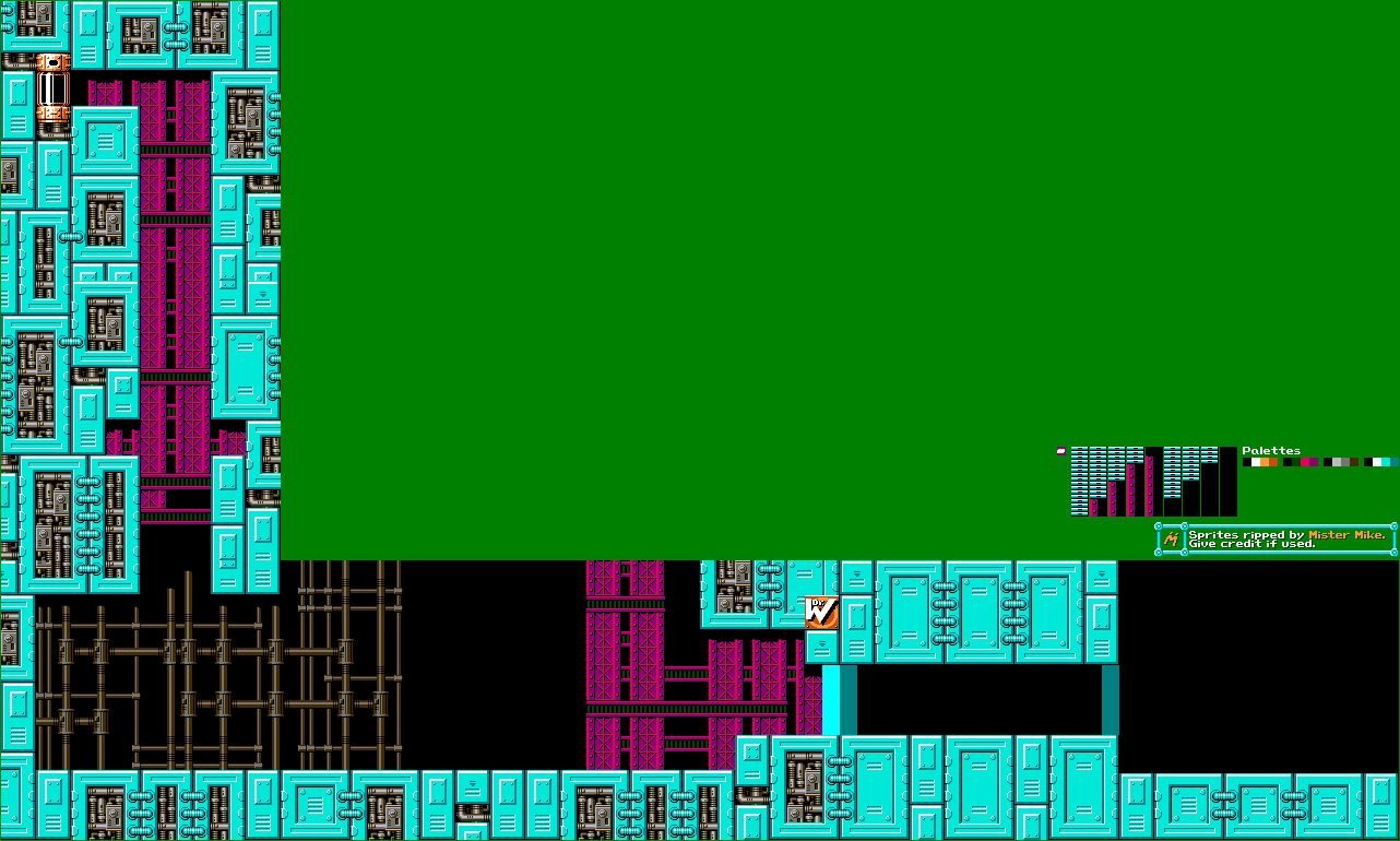 Mega Man 6 - Wily Stage 4