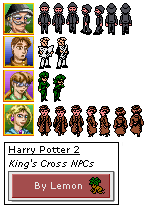 Harry Potter & the Chamber of Secrets - King's Cross NPCs