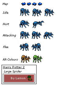 Harry Potter & the Chamber of Secrets - Large Spider