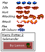 Harry Potter & the Chamber of Secrets - Salamander