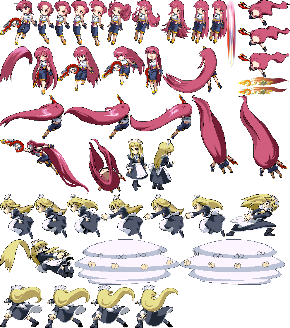 Battle Moon Wars - 7th Moon Sprites