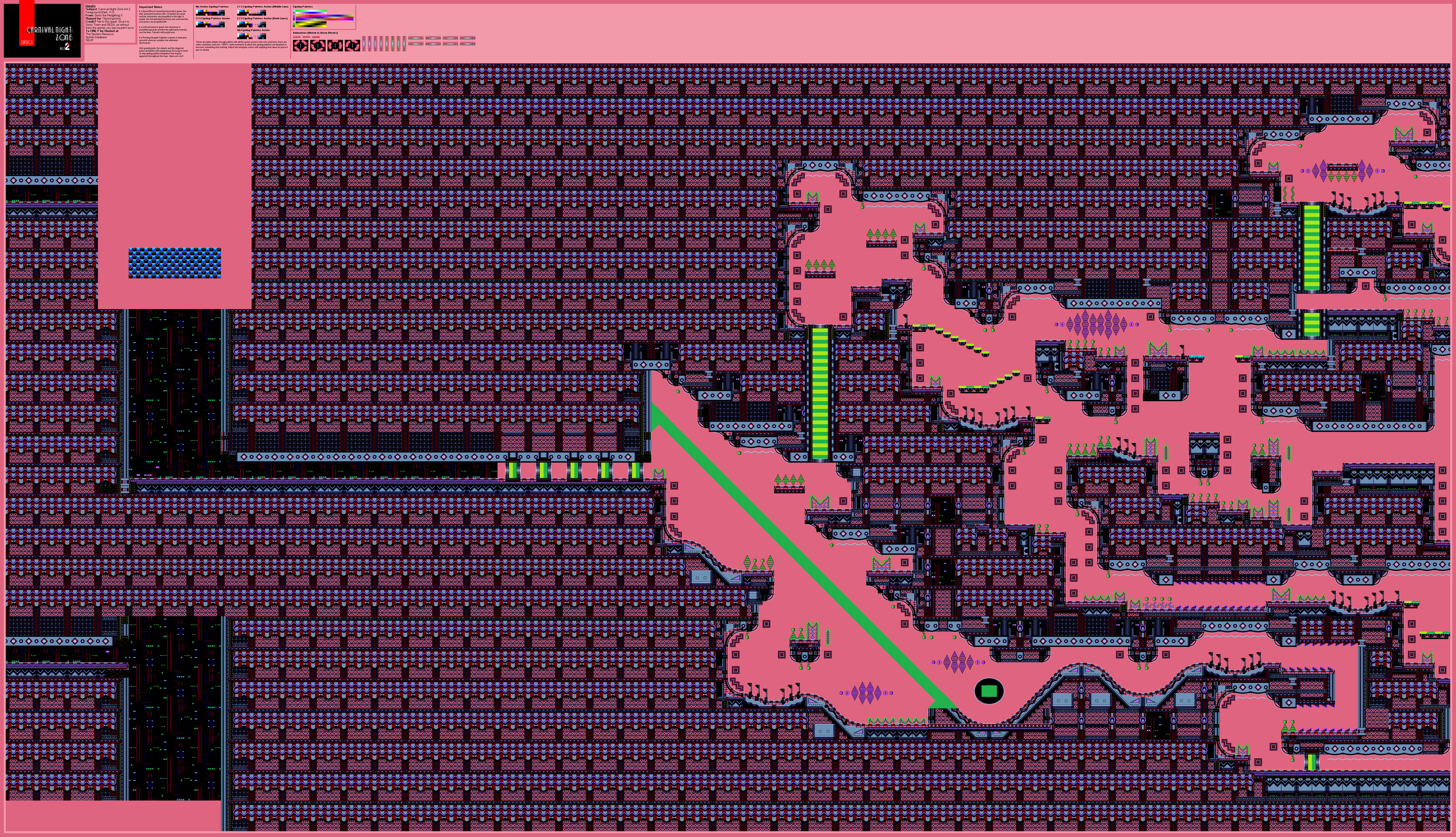 Carnival Night Zone Act 2 (Dark, 1/3)