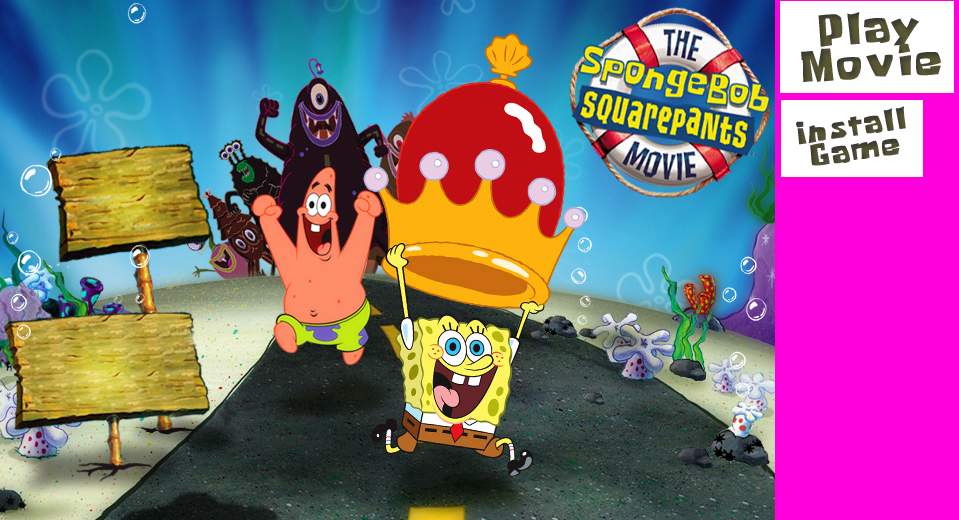 spongebob squarepants movie pc game setup