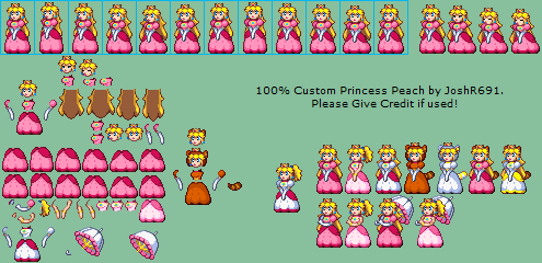 Mario Customs - Peach