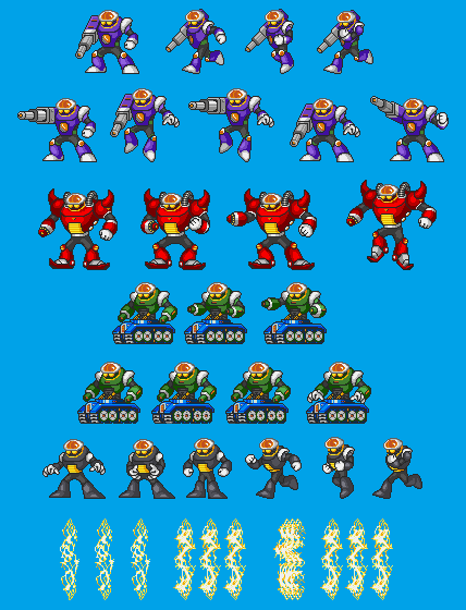 Mega Man Customs - Dark Man (Mega Man 7-Style)