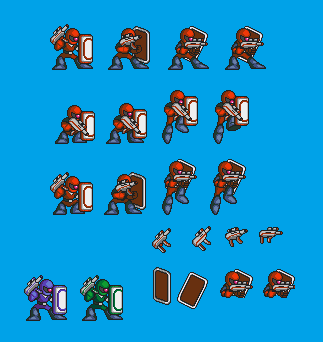 Machinegun Joe (Mega Man 7-Style)