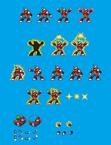 Mega Man Customs - Piriparee (Mega Man 7-Style)