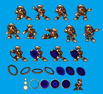 Mega Man Customs - Saturn (Mega Man 7-Style)