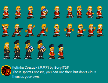 Kalinka (Mega Man 7-Style)