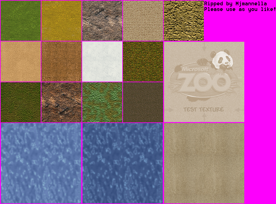 Zoo Tycoon - Terrain