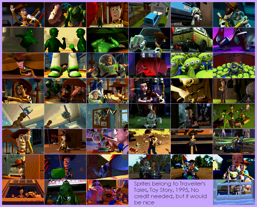 Toy Story - Cutscenes