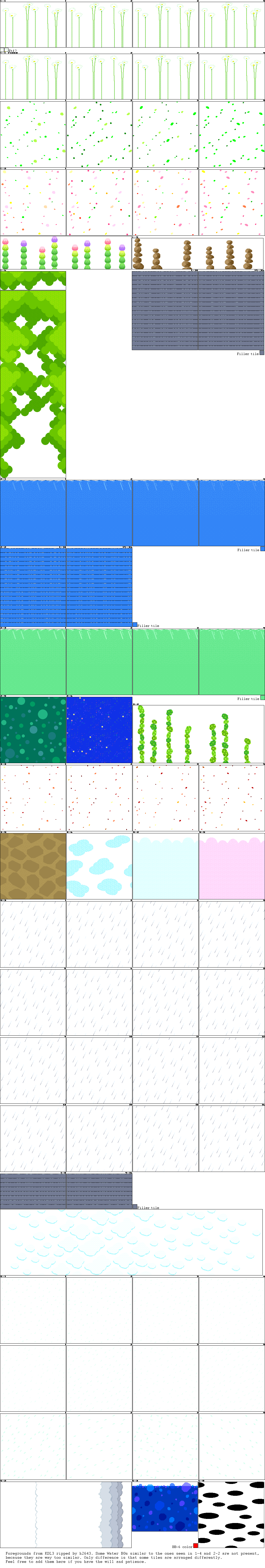 Foregrounds (Layer 3 BGs)