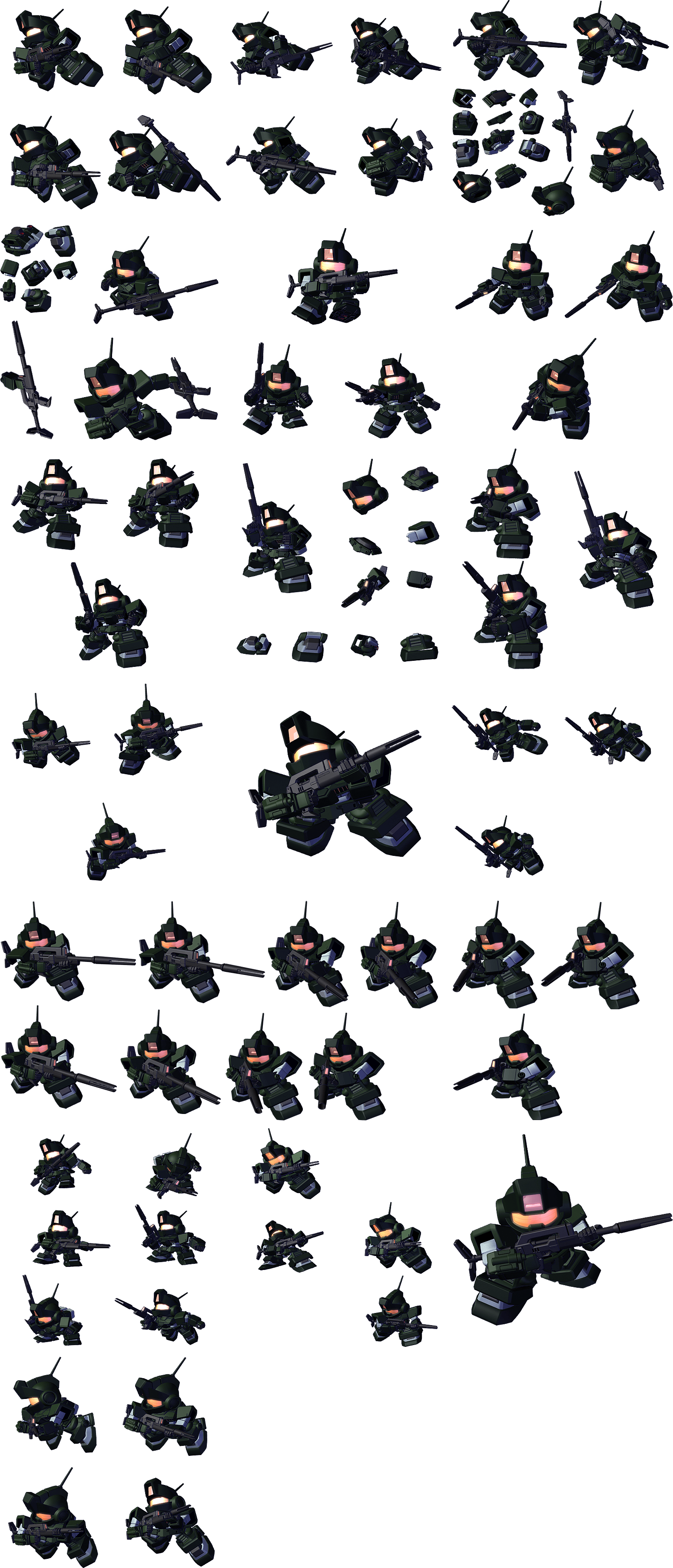 SD Gundam G Generation Spirits - GM Sniper Custom