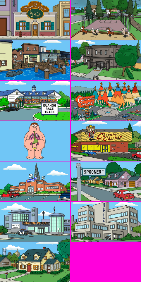 Family Guy: Video Game! - Loading Screens