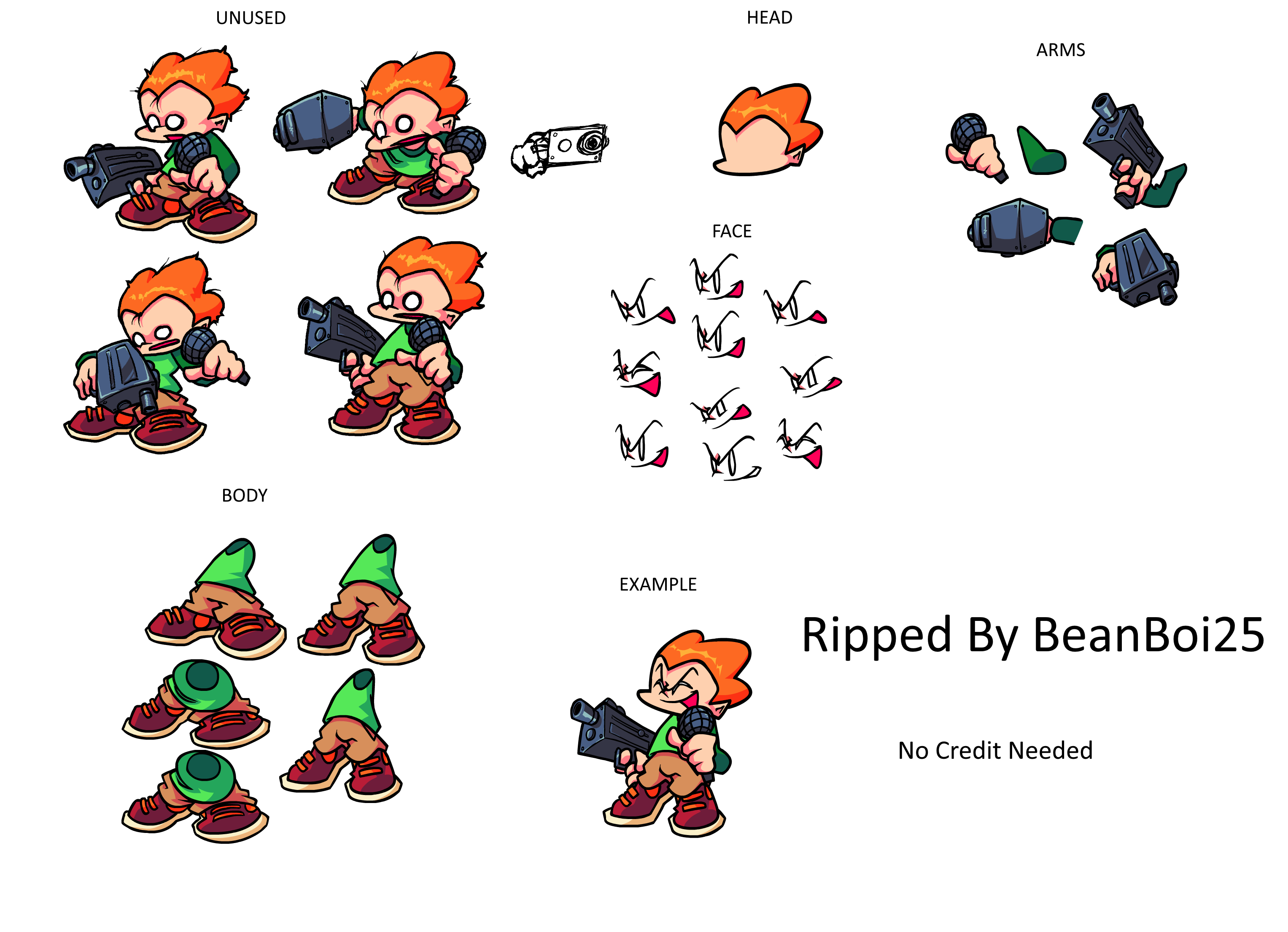 23 Great Sprite Sheet Pico Fnf Png Pico Tails And The - vrogue.co