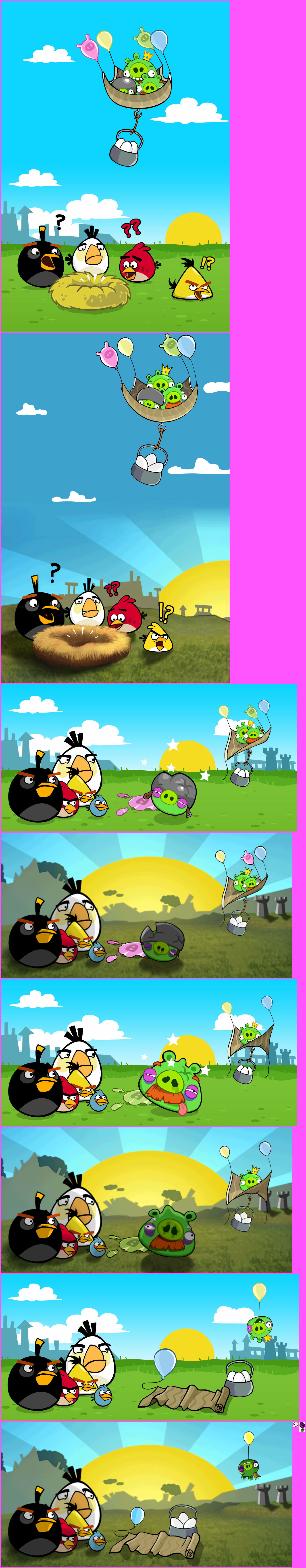 Angry Birds Chrome - Danger Above