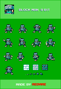 Block Man (NES-Style)