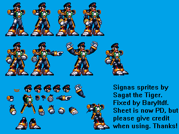 Mega Man X Customs - Signas (MMX-Style)