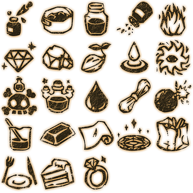 Atelier Rorona: The Alchemist of Arland DX - Category Icons