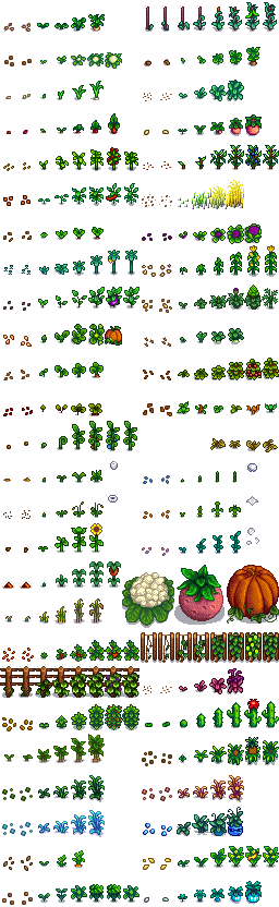 Stardew Valley - Crops