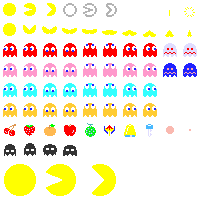 Pac-Man 99 - Background Elements (Unused)