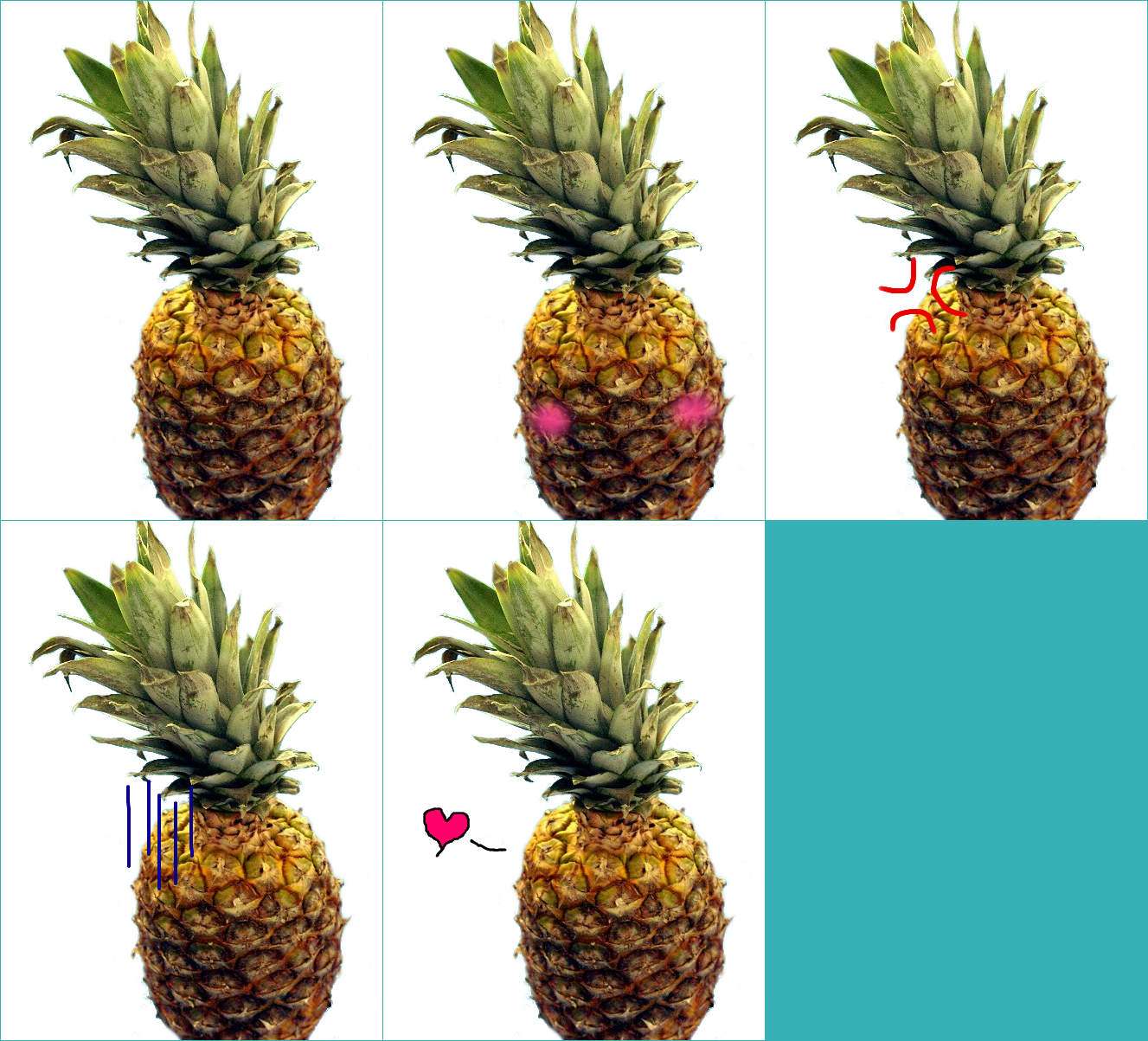 Chop Chop Fruit salad Mystery Jam DokiDoki Dating Sim THingy - Pineapple-Sensei