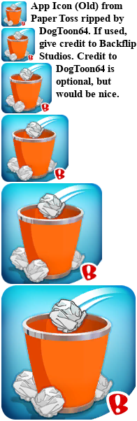 Paper Toss - App Icon (Old)