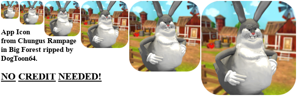 Chungus Rampage in Big Forest - App Icon