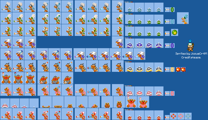 Koopalings (SMB1 SNES-Style)