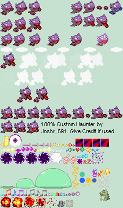 Pokémon Generation 1 Customs - #093 Haunter