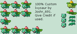 Pokémon Generation 1 Customs - #002 Ivysaur