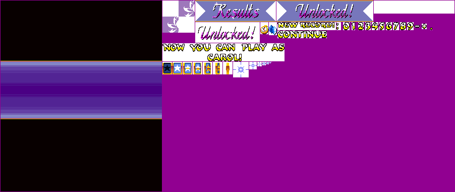 Freedom Planet - Results Screen (Early Demo)