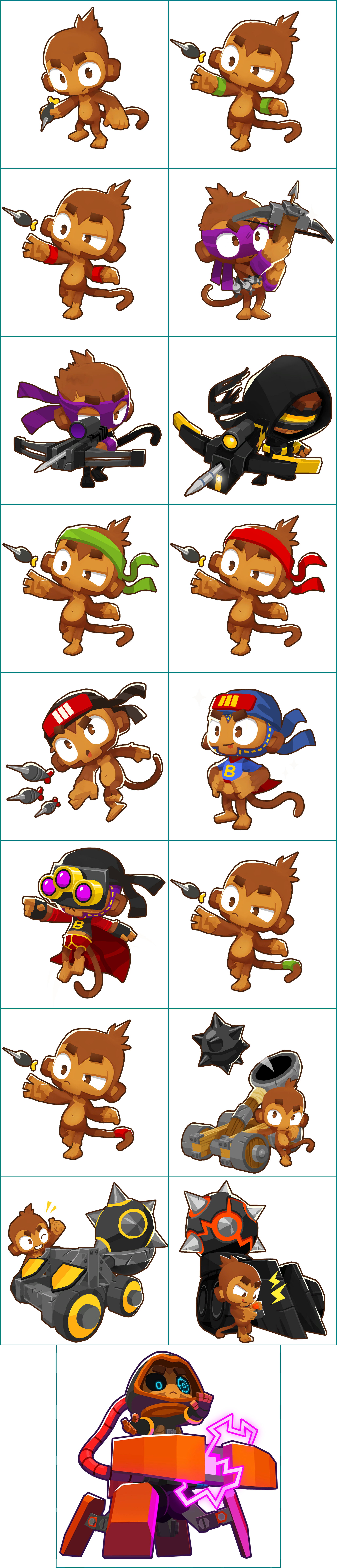 Bloons Tower Defense 6 - Dart Monkey
