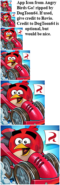 Angry Birds Go! - App Icon (v2.0-onwards)