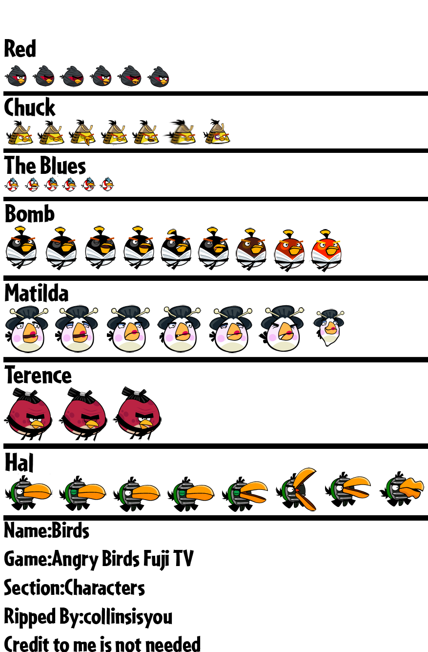 Angry Birds Fuji TV - Birds