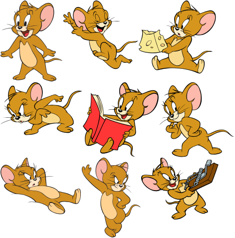 Tom and Jerry: Create Your Own E-Card - Jerry