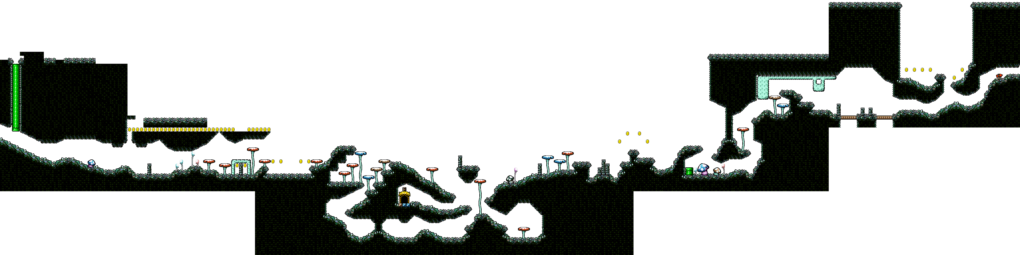 Super Mario World 2: Yoshi's Island - 1-3: The Cave Of Chomp Rock (2/2)