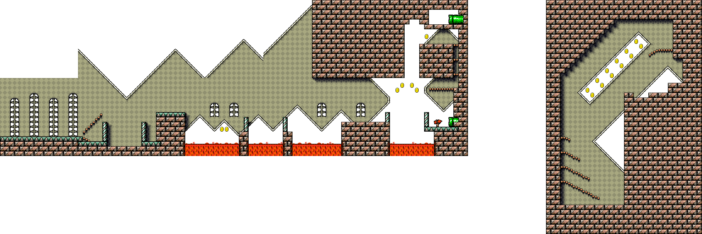 Super Mario World 2: Yoshi's Island - 1-8: Salvo The Slime's Castle (1/4)