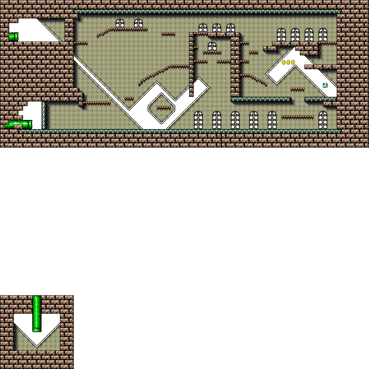 Super Mario World 2: Yoshi's Island - 1-8: Salvo The Slime's Castle (3/4)