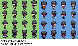 Team Rocket Grunts (Overworld, Gen V-Style)