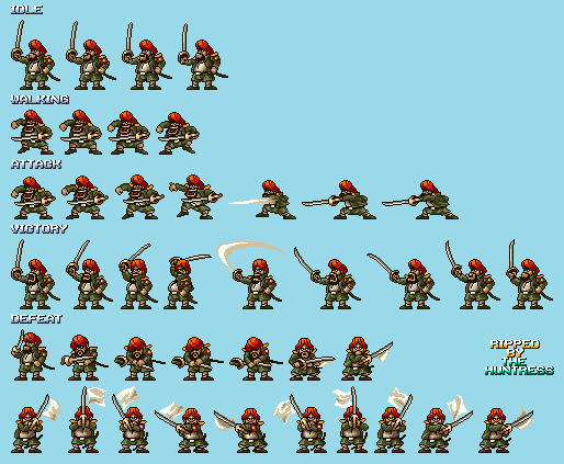 Metal Slug Defense - Elite Arabian Soldier