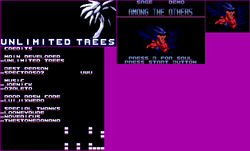 Among the Others (Hack) - Logo, Credits, & Title Screen